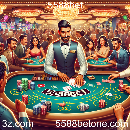 Experiência Imersiva na Categoria 'Ao Vivo' da 5588bet